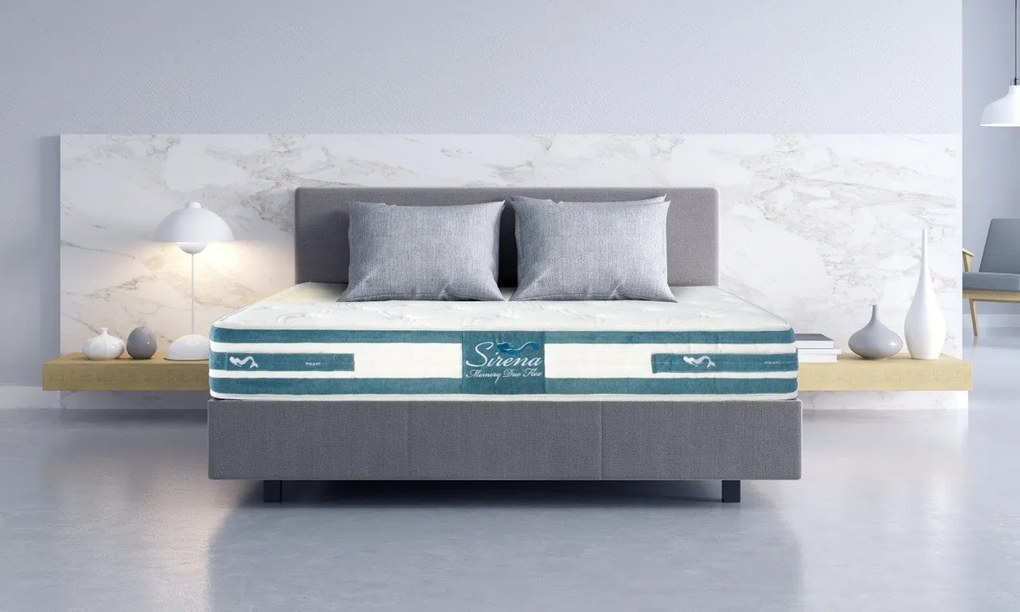 Матрак Сирена Мемори Дуо Флекс от Нани 25 см