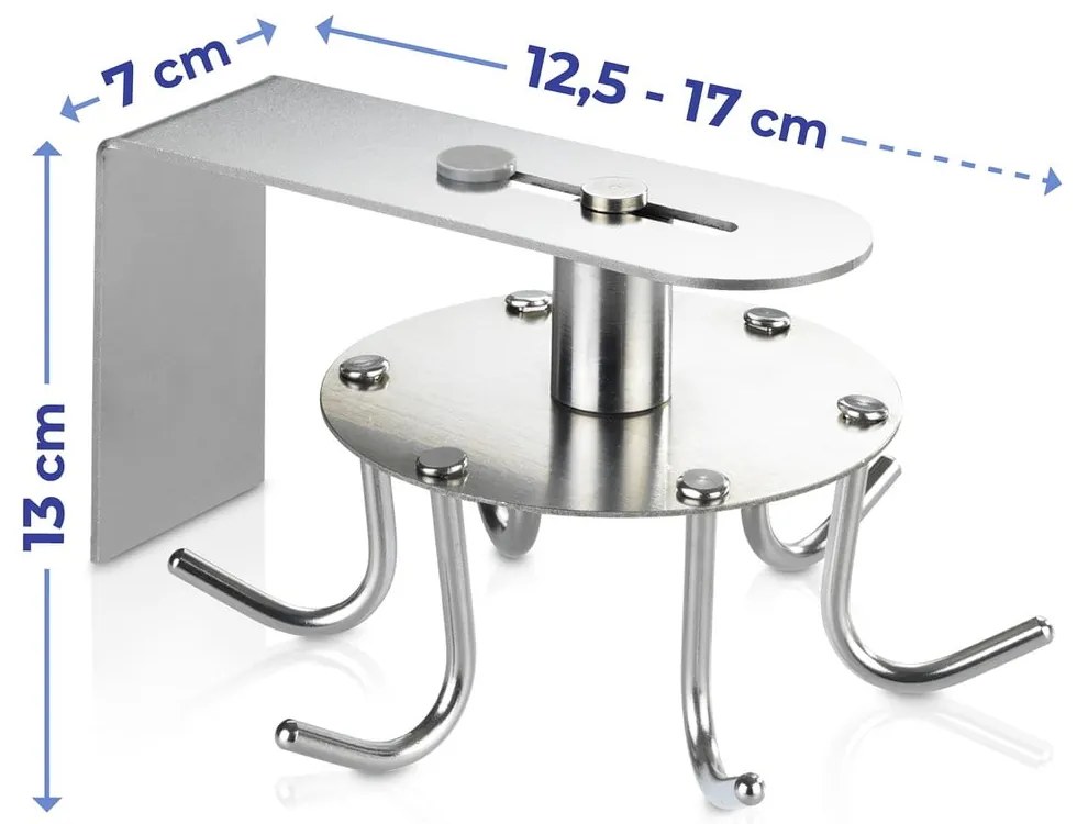 Самозадържащ се кухненски органайзер от неръждаема стомана - Maximex