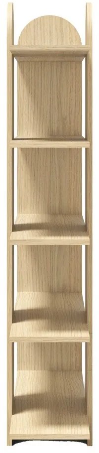 Етажерка за книги в дъб 112x175 cm Venice - TemaHome