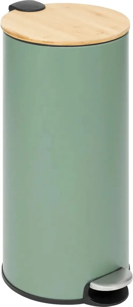 Кош 5five Modern Color, Метал и бамбук, 30 L - Бял