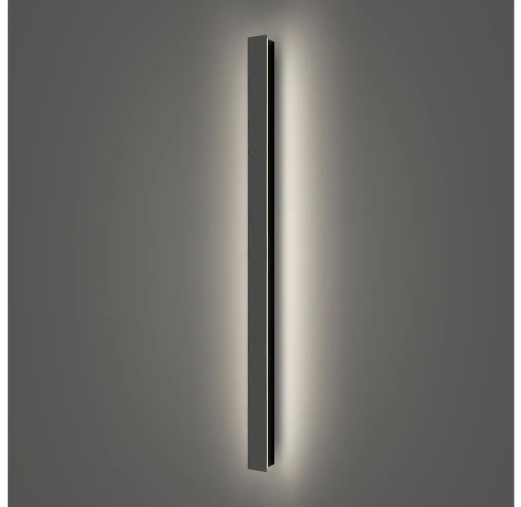 Brilagi - Външно стенно LED осветително тяло LINEAR LED/22W/230V 4000K IP65 черно