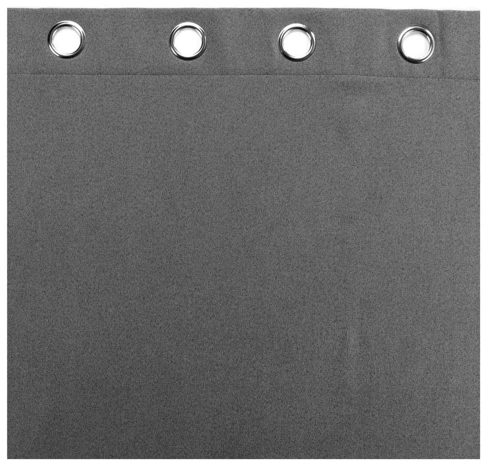 Антрацитна звукоизолираща завеса 140x260 cm Jupiter – douceur d'intérieur