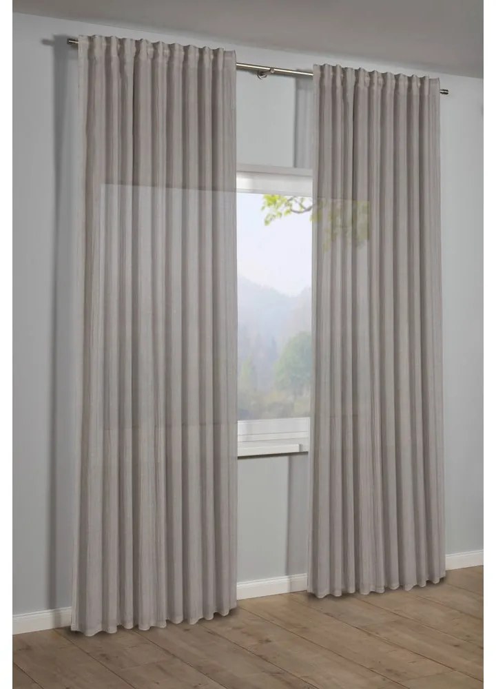 Сива завеса 135x245 cm Etamine – Sehlbach