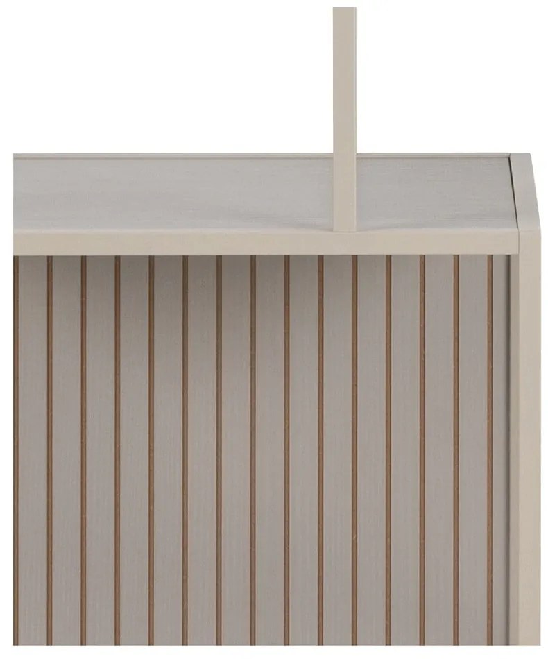 Сива библиотека 77x185x35 cm Seaford – Actona