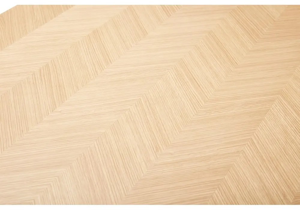 Трапезна маса от декор от дъб 100x200 cm Herringbone – Hübsch