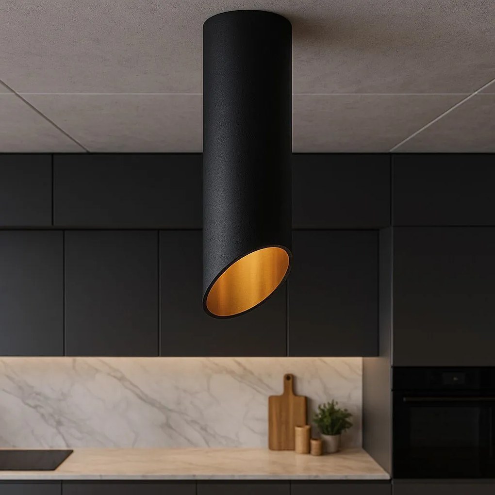 Плафон BLACK GOLD 20 CM APP571-1C