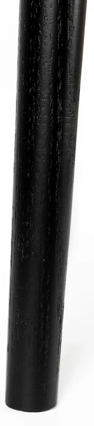 Черна конзолна маса 40x120 cm Fabio – White Label