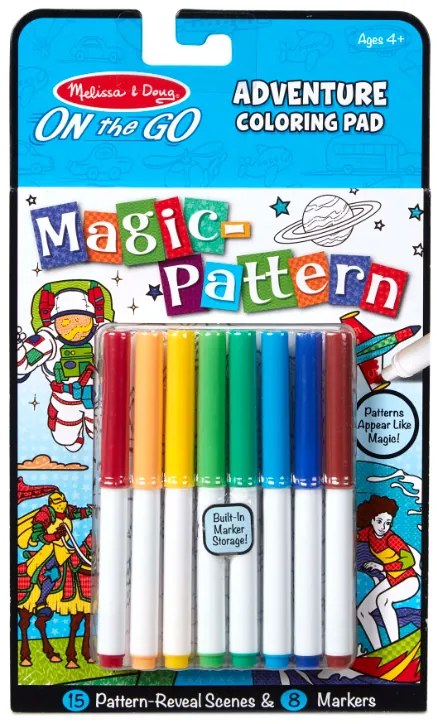 Melissa &amp; Doug - Вълшебна книжка за оцветяване - Приключения