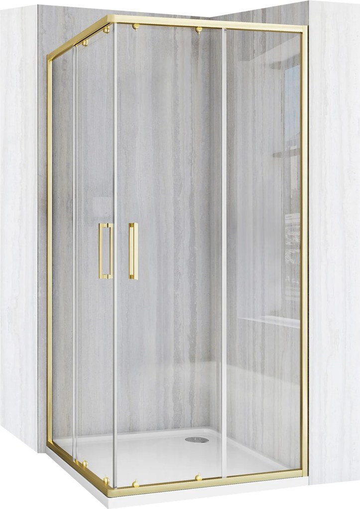Душ кабина Rea City 90x90 Gold