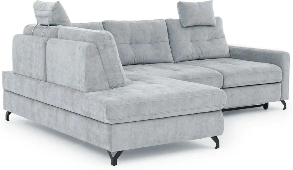 Ъглов диван Kognito plus-Left-Gkri Anoixto