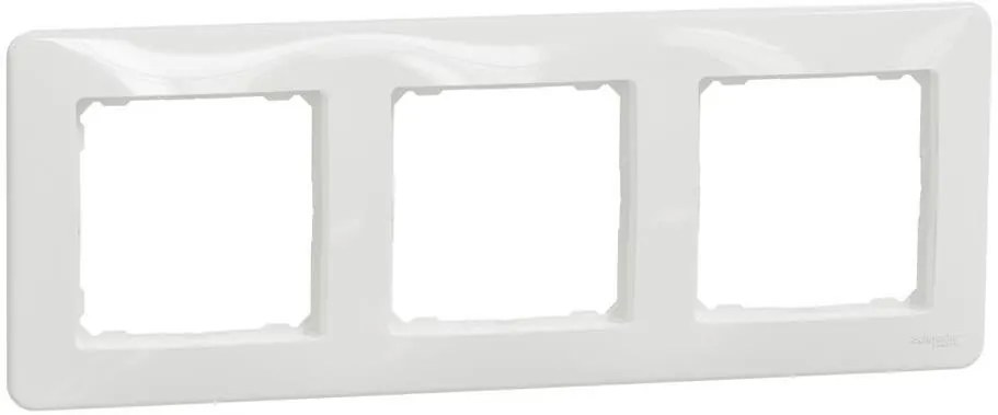 SE Рамка 3х цвят Бял Sedna  - SDD311803