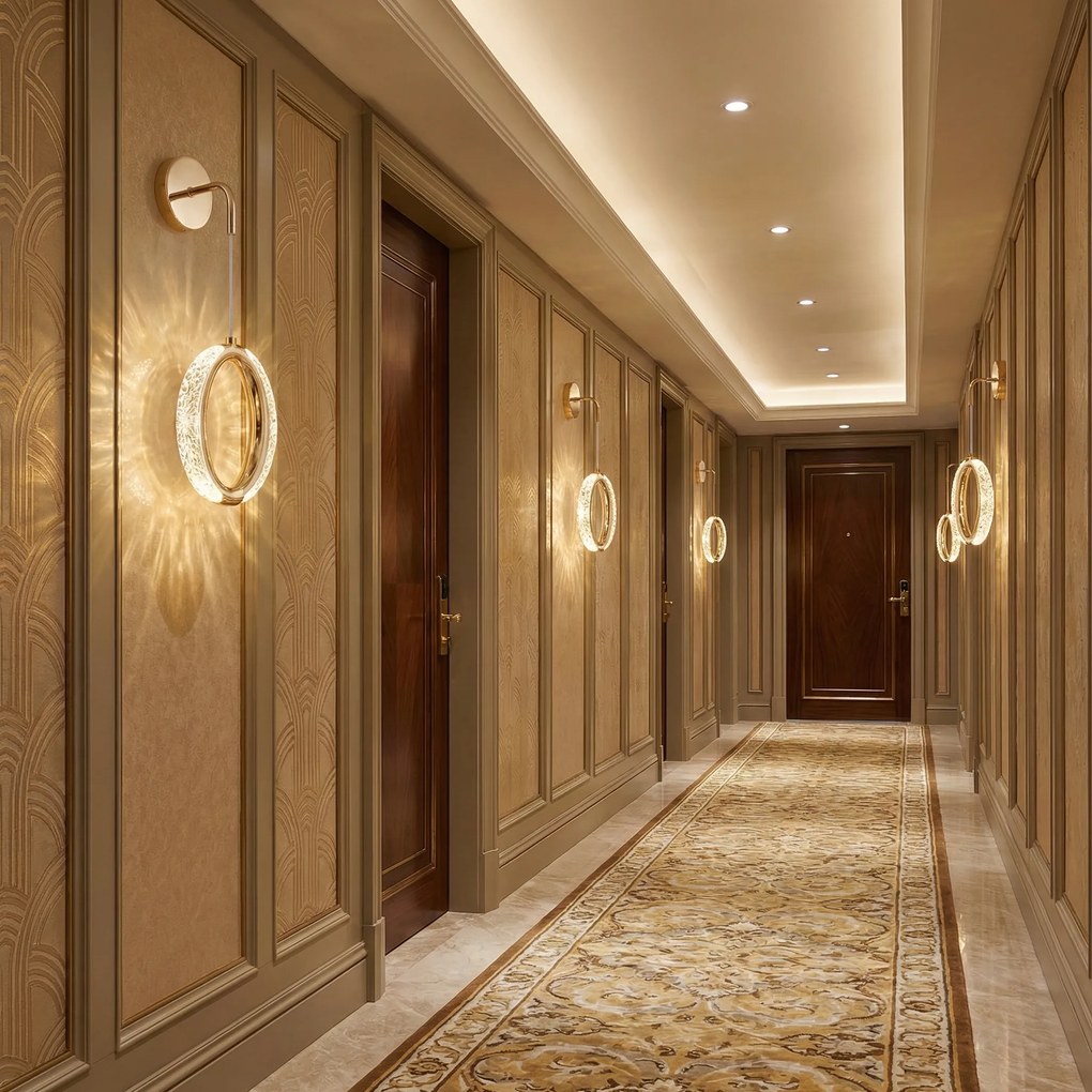 СТЕНЕН LED АПЛИК G175-W GOLD