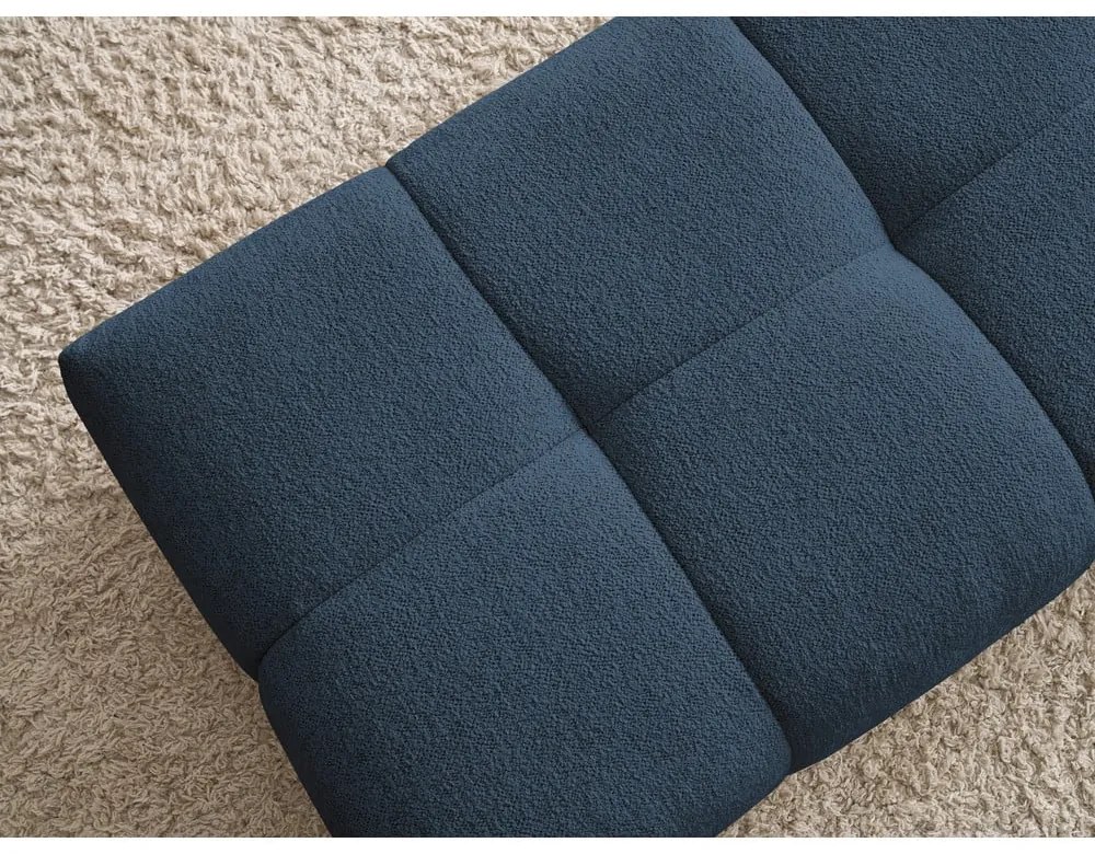 Тъмносиня шенилова табуретка Everest – Bobochic Paris