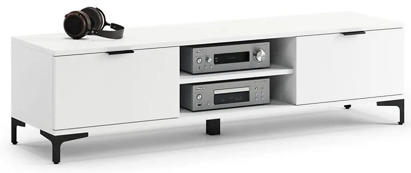 ТВ шкаф LORA бял