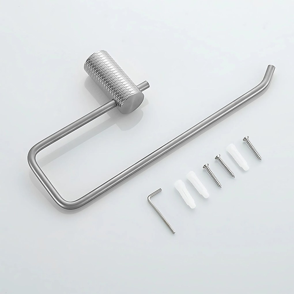 Закачалка за баня 9710 Prism Brush Nickle