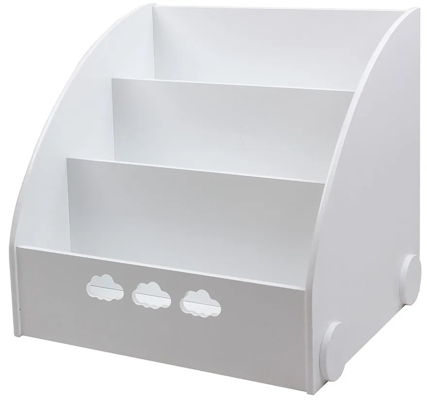 GINGER HOME Органайзер/етажерка 3 отделения WHITE