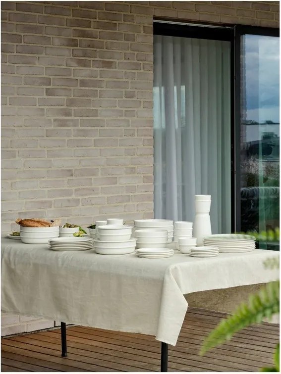 Кремава порцеланова чиния ø 24 cm Eau – Zone