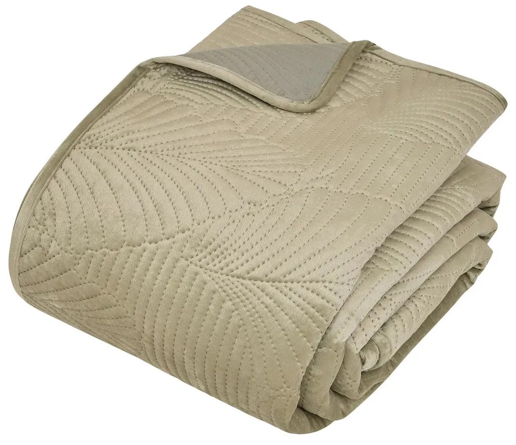 Шалте atmosphera Delia, Велур, 240x260 cm - Червен