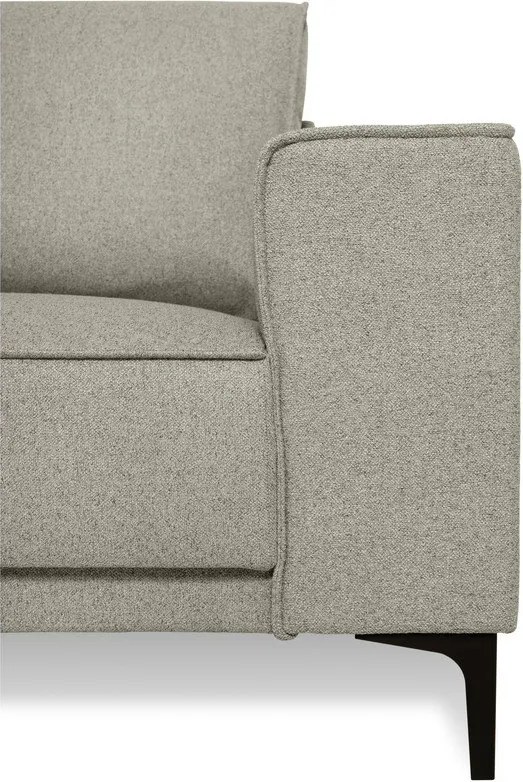 Светлосив ъглов диван (ляв ъгъл) Copenhagen – Scandic