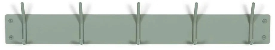 Сиво-зелена метална стенна закачалка 70 cm Fusion – Spinder Design