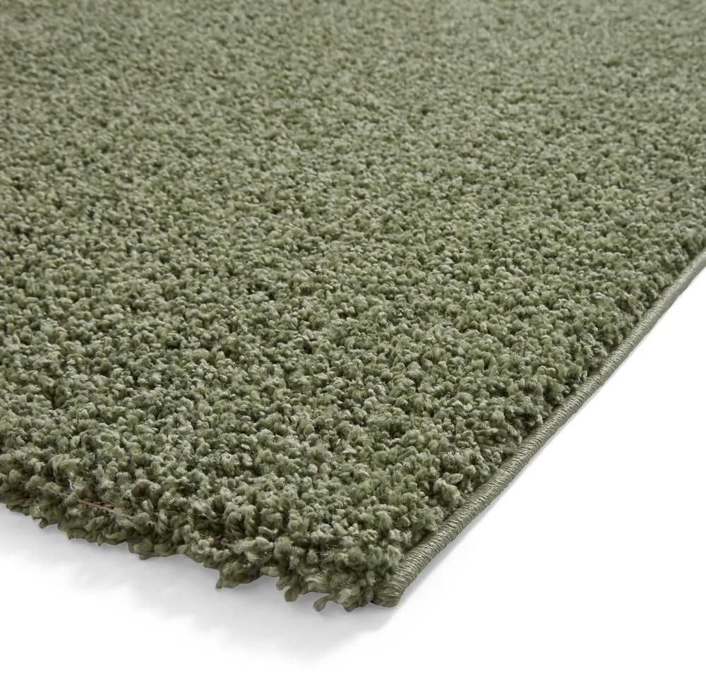 Зелен килим от рециклирани влакна подходящ за пране 160x230 cm Bali – Think Rugs