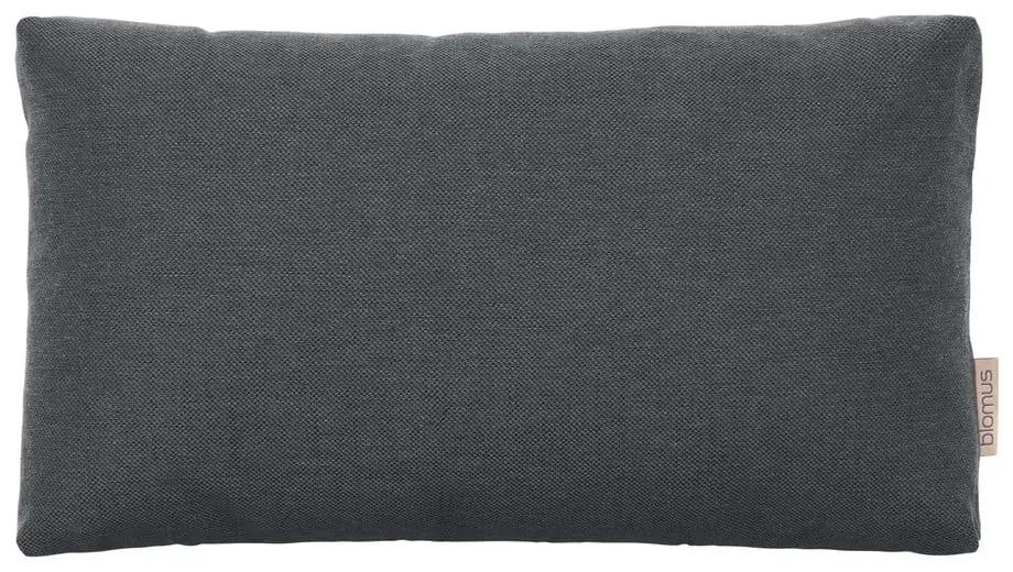 Тъмно сива памучна калъфка за възглавница , 50 x 30 cm - Blomus