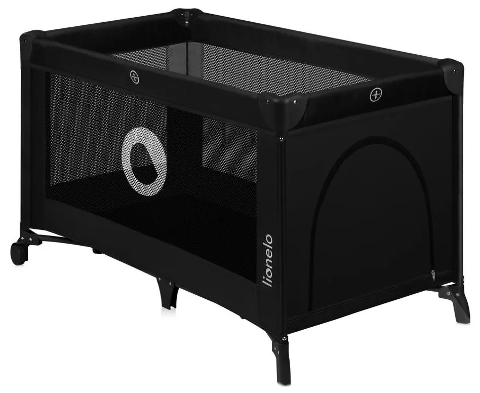 Lionelo - Преносима кошара STEFI Black Carbon