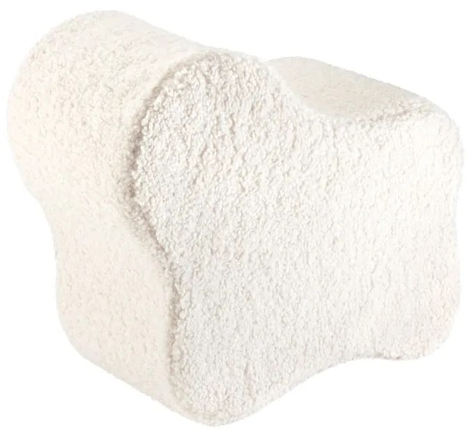 Кремав детски пуф от букле Cloud – Wigiwama