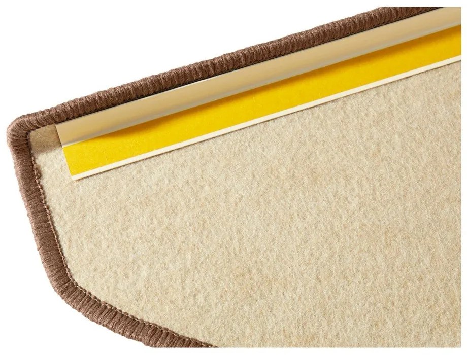 Комплект от 15 кафяви стъпала за стълби, 23 x 65 cm Fancy - Hanse Home