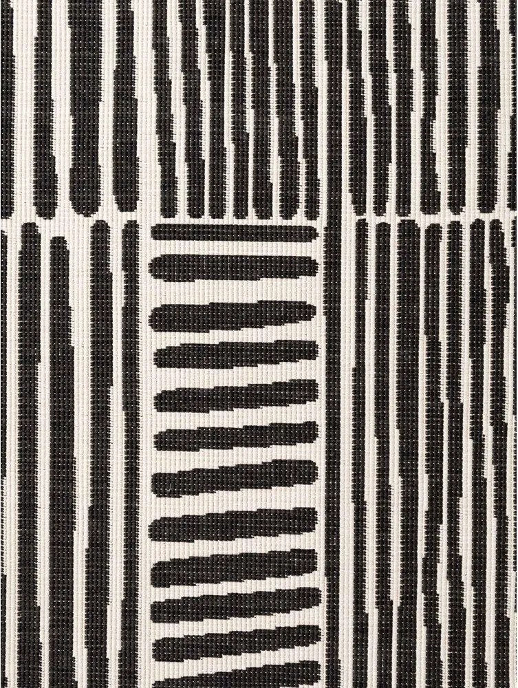 Черен/кремав кръгъл килим за открито и закрито ø 160 cm Haringey Bounds – Ted Baker