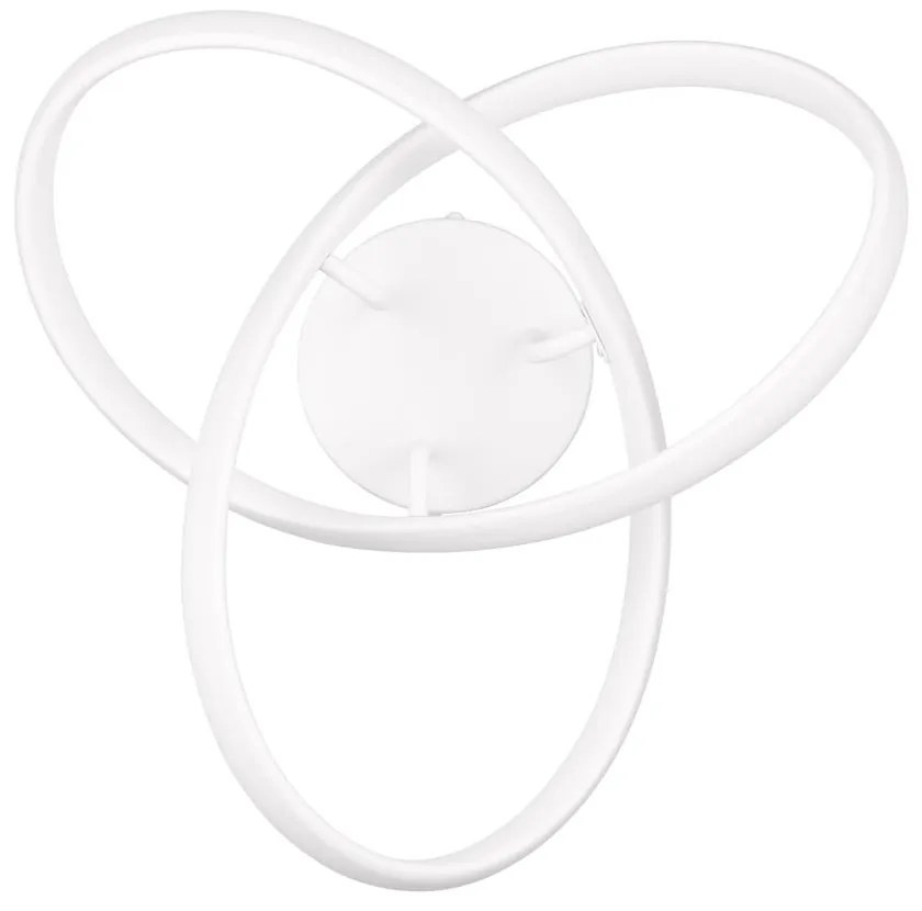 Бяла LED светлина за таван Meo - Trio