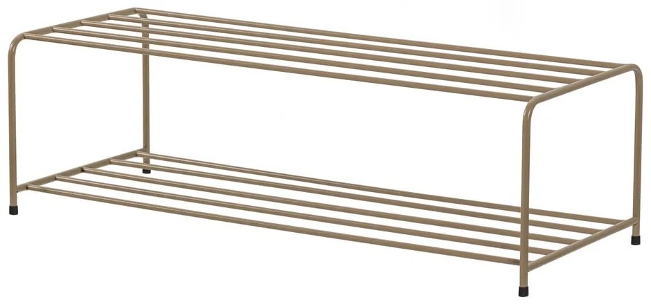 Светлокафяв метален рафт за обувки Josse - WOOOD