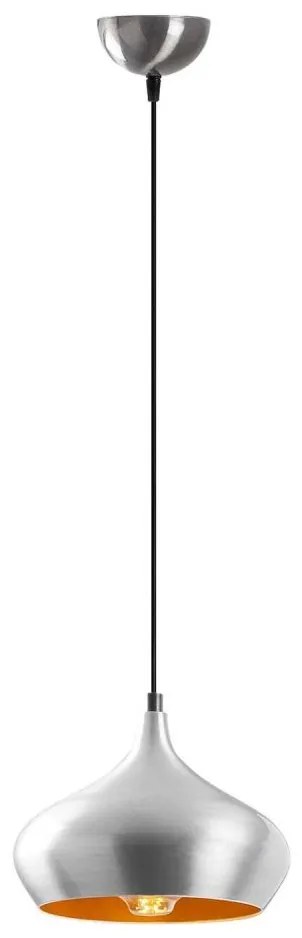 Подвесен полилей на кабел DODO 1xE27/40W/230V матов хром