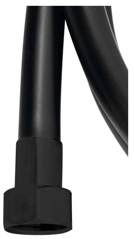 Черен пластмасов душ маркуч ø 1 cm Softflex – Sapho