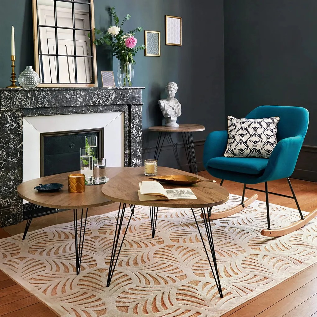 Холна маса atmosphera Neile, MDF, 69x54x60 cm - Бял