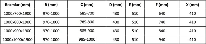Mexen Apia плъзгаща се душ кабина 100 x 80 см, прозрачна, хром + корито Рио