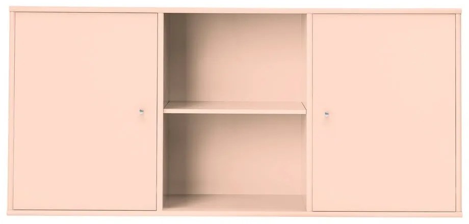 Светлорозов висящ скрин 133x61x42 cm Mistral – Hammel Furniture