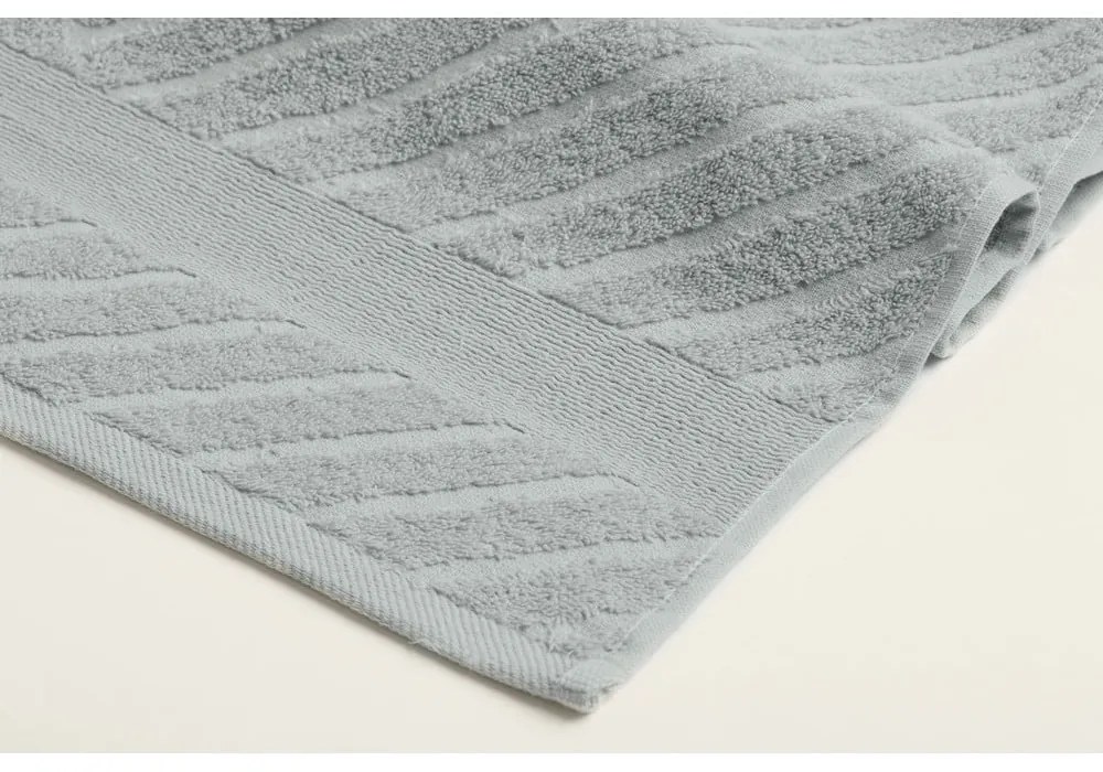 Жълти-сиви памучни кърпи в комплект от 4 бр. от тери 50x90 cm – Foutastic