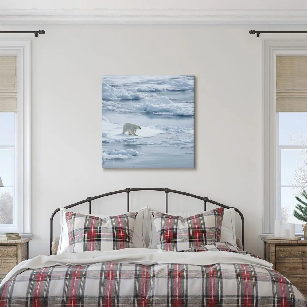 Картина на платно – Зимно царство на ледени площи