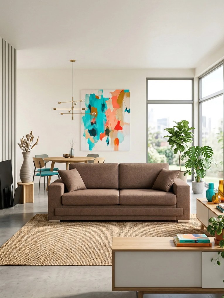 Диван Matrix Триместен-210φ 90β εκ.-Tampa