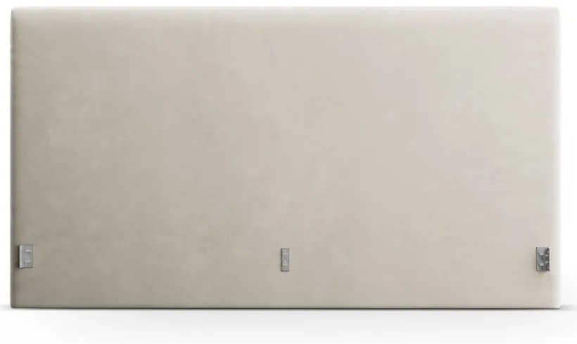 Бежова тапицирана табла за легло 170,5x100 cm Remo – Micadoni