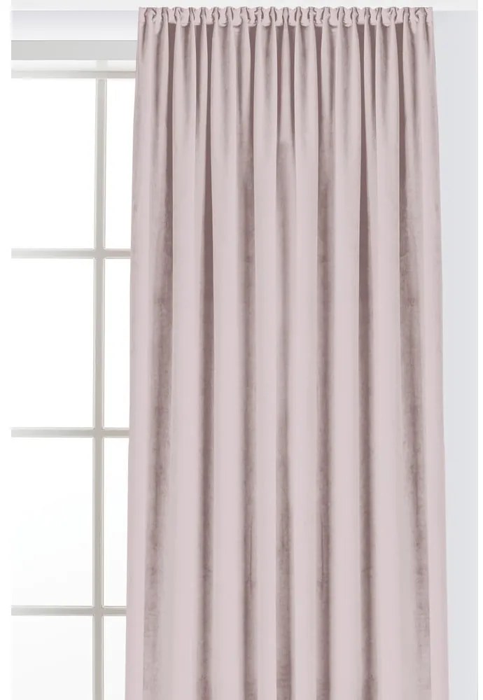 Светлорозова затъмняваща завеса 200x175 cm Velto – Filumi
