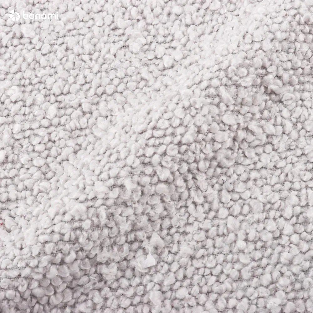 Светлосив ъглов диван от букле (променлив/L форма) Molino – Micadoni Home