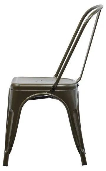 Зелени метални трапезни столове в комплект от 2 Afternoon - vtwonen