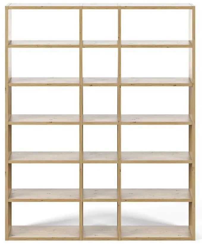 Етажерка за книги в дъбов декор 182x224 cm Pombal - TemaHome
