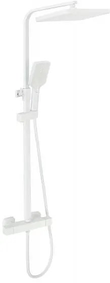 Душ система със смесител с термостат, пита, слушалка и шлаух ICT 6222W, Inter Ceramic