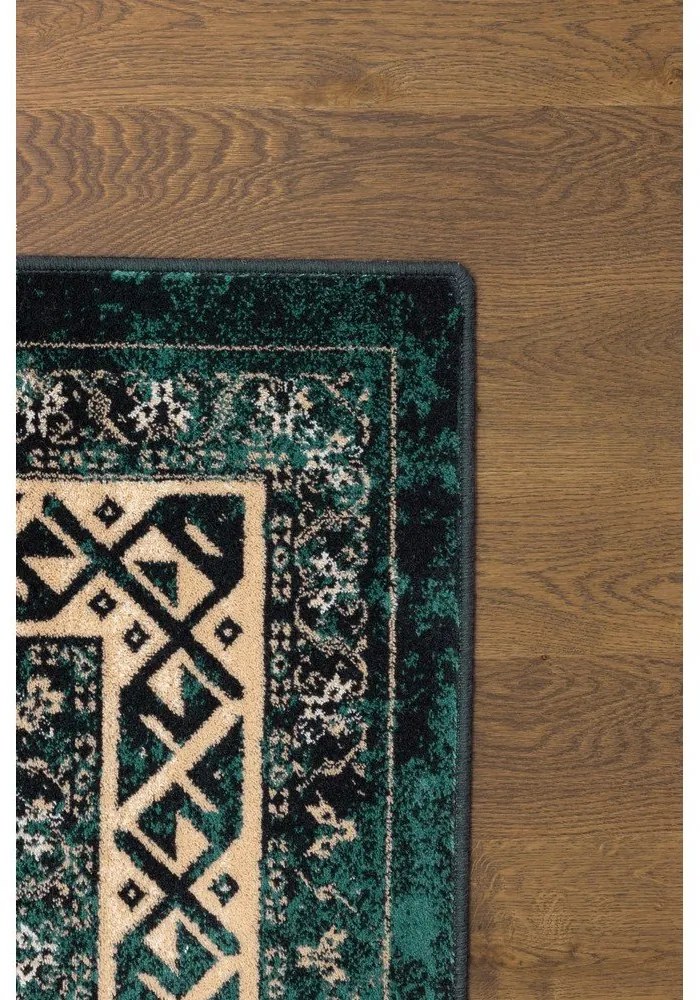 Вълнен килим в бензинов цвят 133x180 cm Mia - Agnella