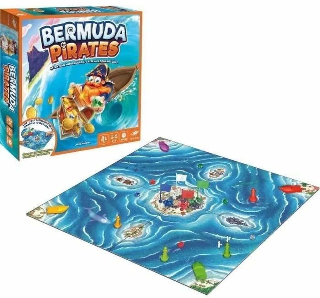 Настолна игра Asmodee Bermuda Pirates (FR)