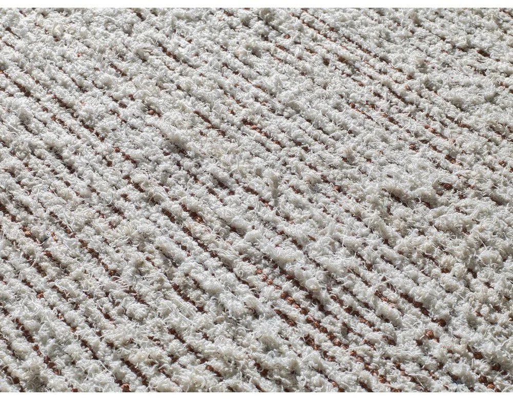 Бежов ръчно изработен памучен килим 120x170 cm Reimagine – Universal