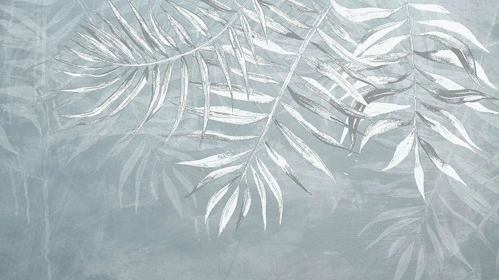 Фототапет Silver Palm Serenity